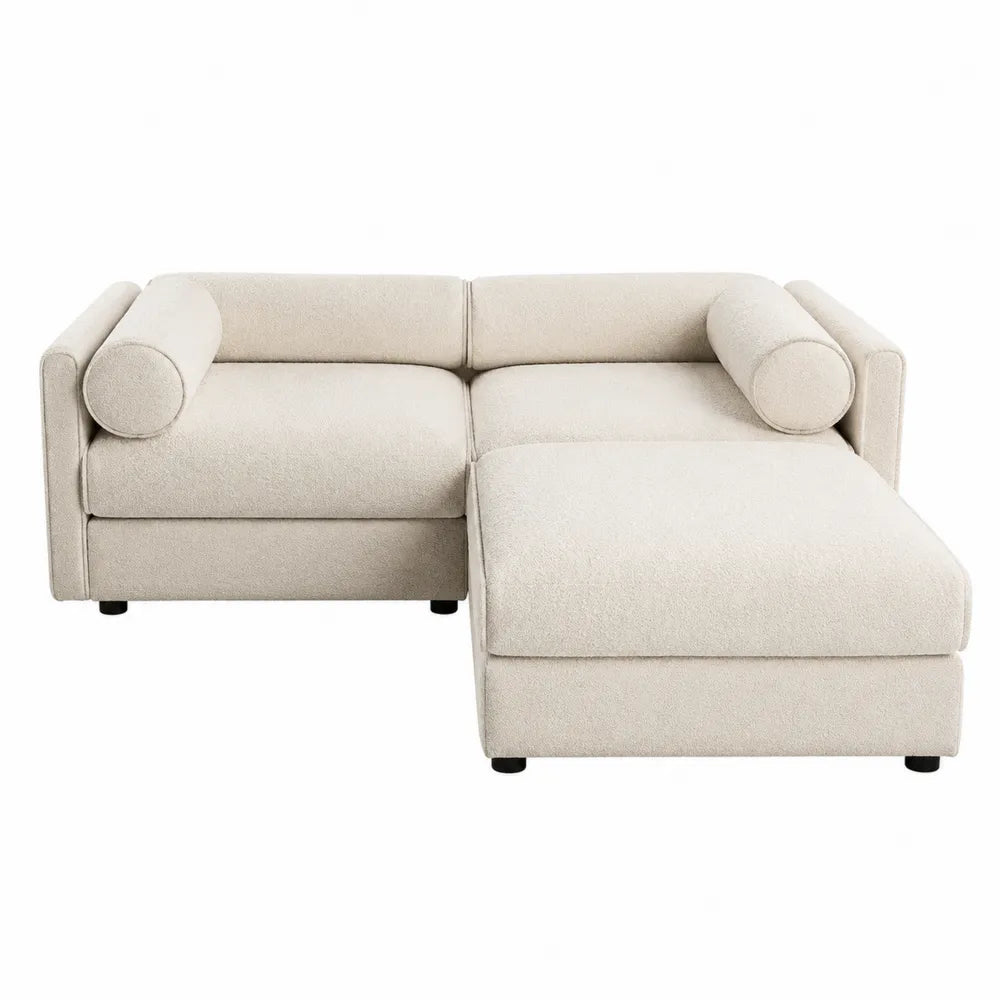 Sofa narożna tkanina L 200 cm x W 140 cm x H 80 cm