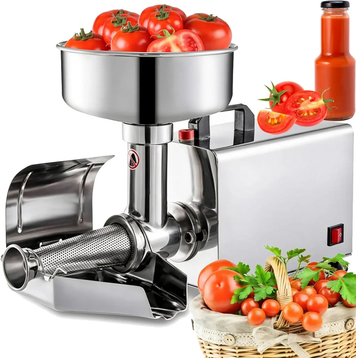WBDBINGL, Maszyna do konfekcji, Tamizerarka, Sauces maszyna, Prasa, Stal nierdzewna, do przechowywania pomidorów