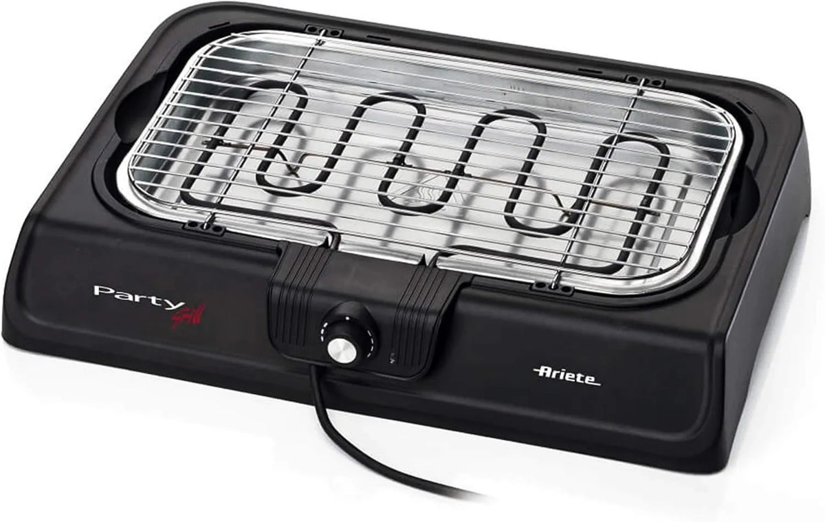 Ariete grill elektryczny, Grill, stół, termostat, czarne, regulowane