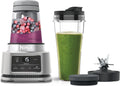NINJA blender kielichowy, 2- in-1 1100 W. Mikser, 1100 W, 700 ml i 400 ml CB100EU, 700 ml puchar i 400 ml miska 2-en-1