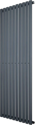 Grzejnik, 600 mm, 1600 x 600 mm, 4800 BTU, stal węglowa, bezpłatny zestaw