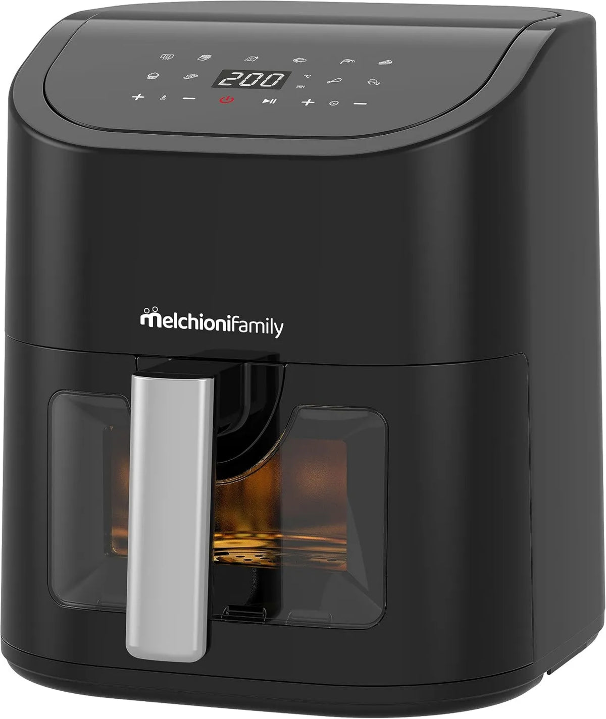 Melchioni frytkownica beztłuszczowa, 5, 2 l, 9 programów, 50- 200 °, pojemność 5, 2 litra