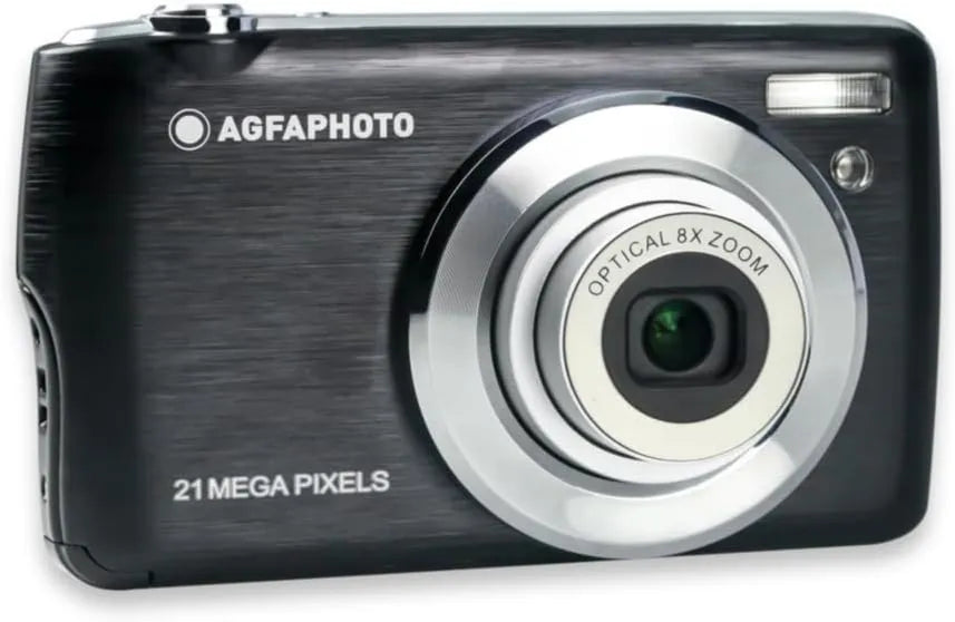 DC8200 18MP akumulator do elektronarzędzi, Full HD, AGFA PHOTO Realishot, Kompaktowy aparat cyfrowy, wideo Full HD, 2,7-calowy ekran LCD