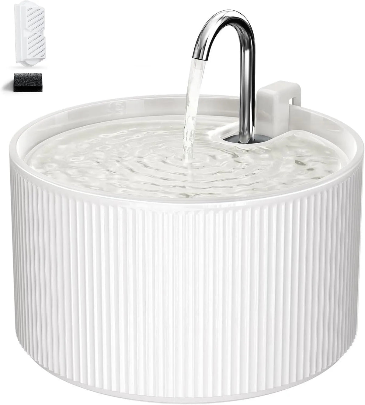Voluas, Dispenser, Filtr, Pompa, 2, 2 l, Cichy, dla kota