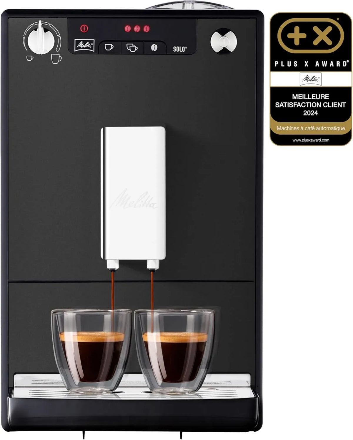 Melitta automatyczny ekspres do kawy, E950- 544 Caf maszyna, Elektryczna ekspres do kawy, 1400 W, 2 kubki E950-544
