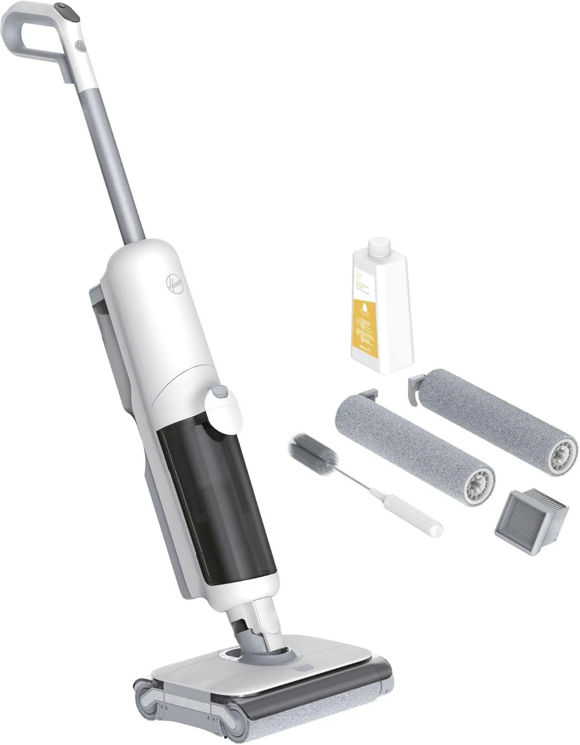 Hoover odkurzacz pionowy, HW500 Odkurzacz, 230 W, 230 W Silnik wysokiej wydajności, 2 Dodatkowe rolki