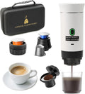 Jenmayt, Nespresso elektryczny ekspres do kawy, Ekspres do kawy Espresso Przenośne 15 Barów, USB, Kemping, USB Rechargible
