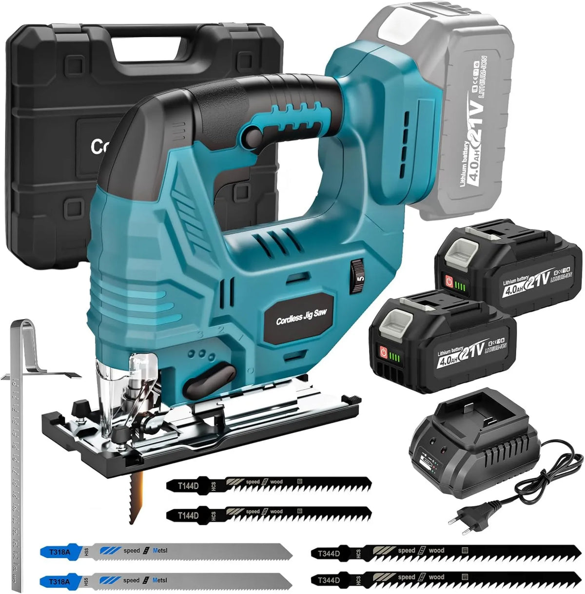 Yofuly, Makita 3200SPM Bateria, 18 V, 7 prędkości, bezprzewodowe, drewniane / plastikowe / metalowe
