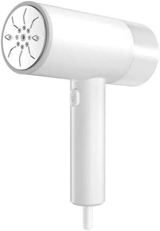 CQLXZ parownica do ubrań, Grzejnik elektryczny, 1200 W, przenośny, duży zbiornik, para, Profesjonalny podgrzewacz pary, biały, zbiornik wodny 200 ml