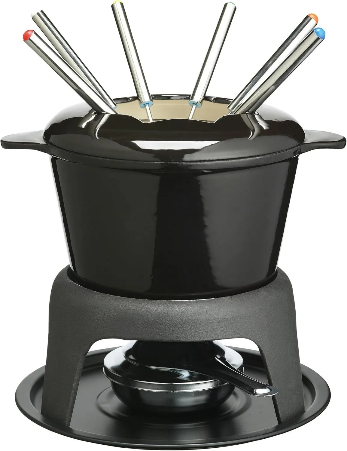 Master Class, X 18 Fondue, 21 X 18 cm, odlewane żelazo, czarne, do Le Chocolat