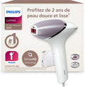PHILIPS depilator IPL, Serie 8000 BRI944.00 przewodowe, Epilator z technologii SenseIQ, Lumea Epilator z impulsem światła Serie 8000, 2 bity dla BRI944/00