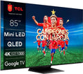 TCL telewizor, Google 85C805 Smart TV, 215 cm, TV, 4K UHD, QLED, TV QLED Mini LED 85C805 215 cm 4K UHD Google TV Szczotkowane aluminium