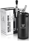 TMCRAFT, Kuchnia Kufel, Nitro, stal nierdzewna, 128 oz Zimne piwo ekspres do kawy, lufa azotu do kawy domowej