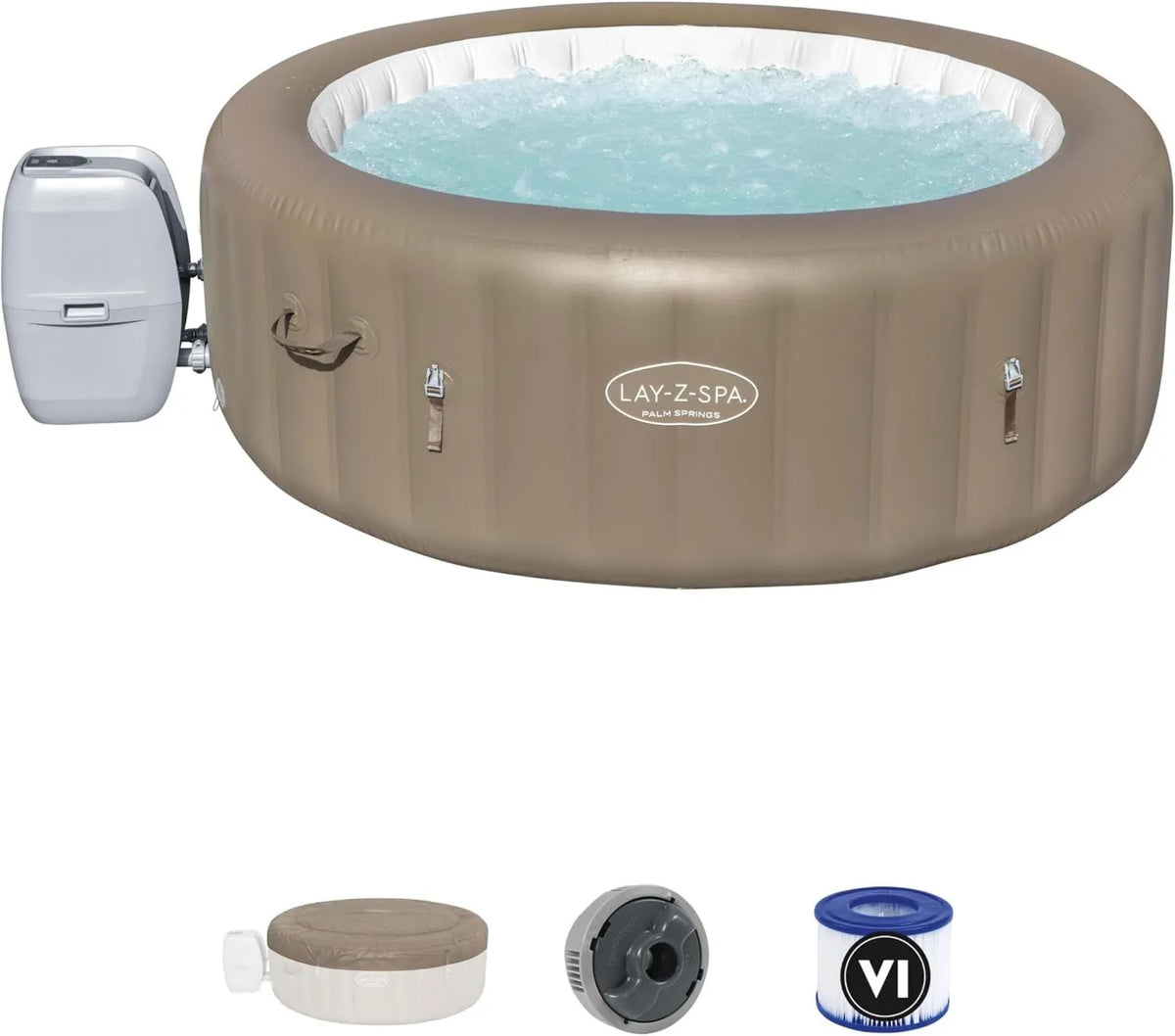Bestway Lay-Z-Spa 77' X 28'/1.96M X 71Cm Palm Springs Airjet
