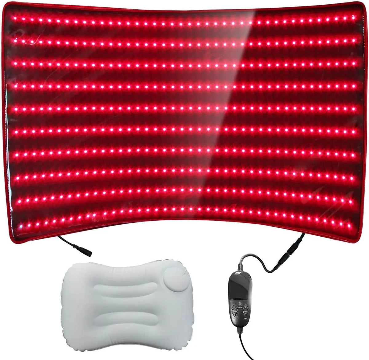 Bestqool, 660nm 850nm Dywany, 96, 9 × 61 cm, 10 Hz, 70 W, 40 Hz, 5 poziomów, czerwony