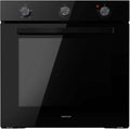 Cecotec mini piekarnik, Bolero Hexa C136000 Elektryczny piekarnik, 77 l, 2800 W, 4 programów, klasy E-, do zabudowy, minutnik, para, czarny, 4 funkcje