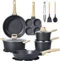 GiPP, Bateria, 17 sztuk, Kuchnia Non- stick Wszystkie pożary i compri