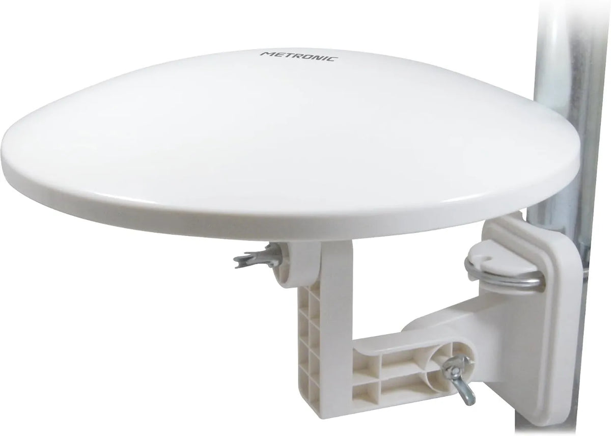 Metronic, Produkt TNT, 427017 Omnidirectional do użytku na zewnątrz Antenna Wzmacniony 36 dB- Idealny kemping- Samochód i przyczepa, Full HD kompatybilny, 4K, Leczenie