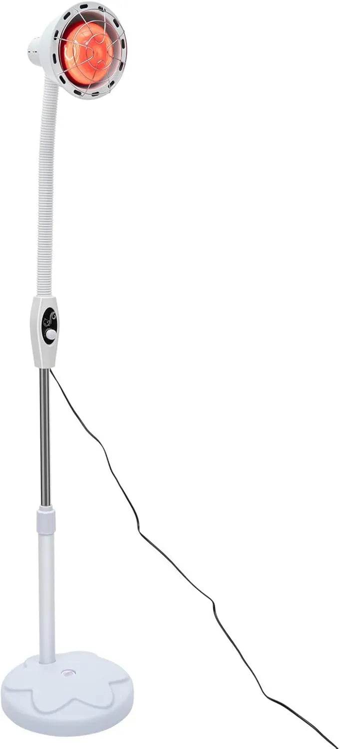 Guoked, Lampa, 275 W, 0 do 115°C, 220 V, 2 strefy temperaturowe, czerwona, dla młodzieży i dorosłych