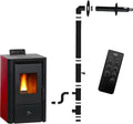 Sannover Thermique, Naczynie kuchenne, IP65, 9, 4 kW, naczynia kuchenne, Naczynie granulowane Anita wodoodporna 9, 4 kW Bordeaux Sannoker + Zestaw instalacyjny