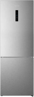 Cecotec lodówka, Bolero CoolMarket Combi, 495 l, bez mróz, stal nierdzewna, Wysokość 200 cm i 70 cm Szerokość, Chłodzenie wielofunkcyjne, System Multi Air