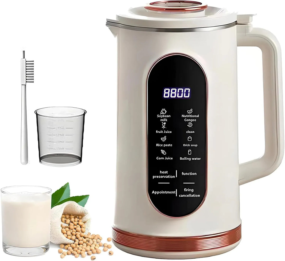 Generic blender kielichowy, maszyny do mleka, maszyny do mleka roślinnego i mleka orzechowego, 1, 5 l, minutnik, heat- reserving, do mleka roślinnego do domu