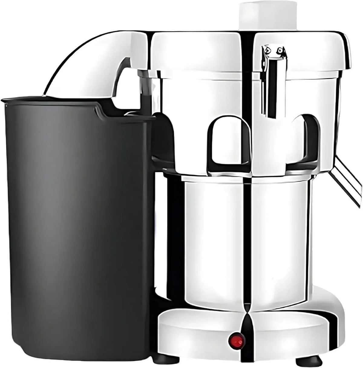 QIUNAOZI sokowirówka, Wyciąg soku V / 220, 370 W, 110 V, profesjonalny, restauracja, pojemność pojemnika na resztki: 1500 ml, 2800 obr. / min V/220