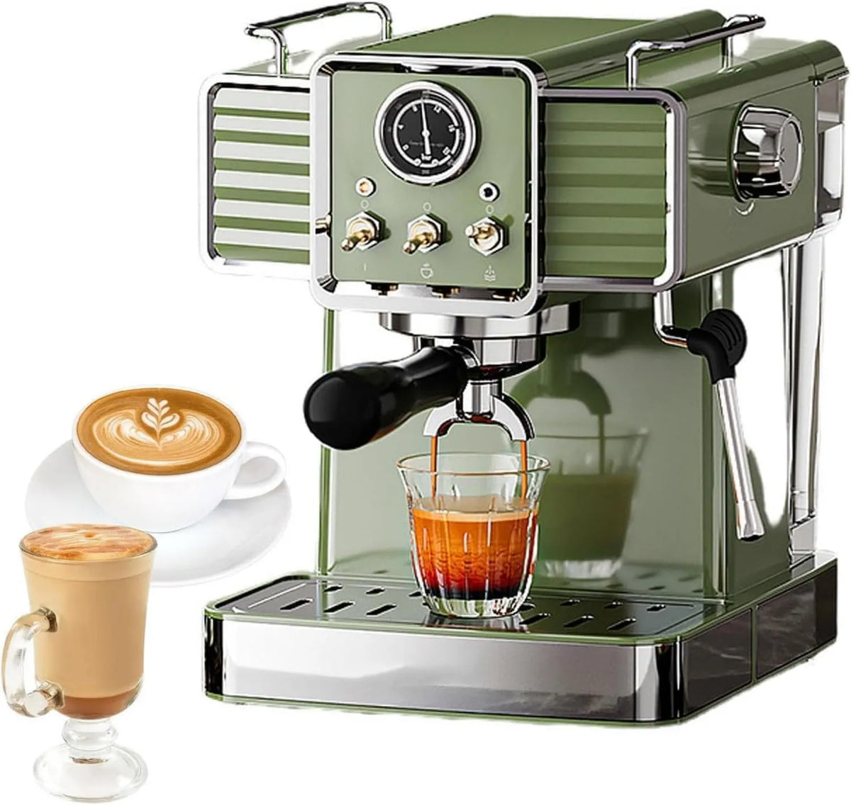 Generic spieniacz do mleka, Mech mleczny, 1, 6 l, emulgator mleka, duży zbiornik, profesjonalny pompa do listw i cappuccino, demontowalny