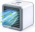 GERMALY klimatyzator przenośny, Klimatyzator, 45 dB, dotyk, oświetlenie LED, 3 prędkości, USB, tłumik, mały wentylator USB