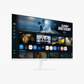 Samsung monitor komputerowy, M70F Monitor, 32 cali, aplikacja, 4K UHD, HDMI, USB, biały, 32 'M7 Smart Monitor, piasty gry