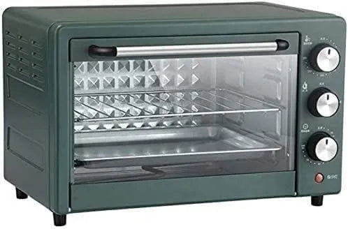 REJOON mini piekarnik, Piec elektryczny, 20 l, licznik czasu, grill, kompaktowy, 2 strefy temperatury, 20 l Mini elektryczny licznik piekarnik Piekarnik do grillowania piekarnik elektryczny gospodarstwa domowego