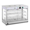 Helloshop26, Produkt 3 piętra 59 x 32 cm, Podgrzewany wyświetlacz, 1200 W, 25- 85°C, 14 _ 0004357