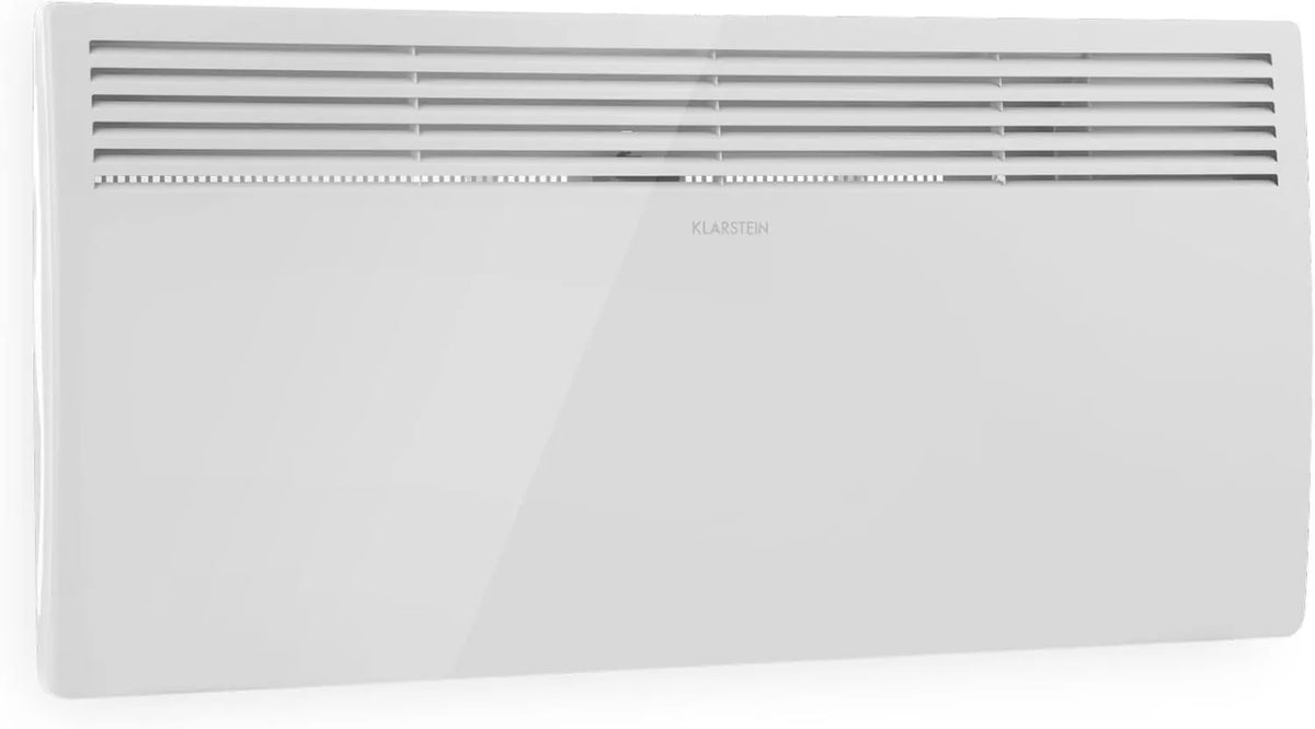 KLARSTEIN grzejnik elektryczny, Inteligentny Thermostat, 2000 W, Przenośne Ogrzewanie Punktowe, ciche, 2000 W Ogrzewanie wewnętrzne Elektryczne z termostatem