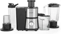 Salter, Mikser, 1 l, 4-in-1, Sport butelka 600 ml, pojemnik na sok 500 ml, Chipper Cup 30 g, Soku ekstraktor z dzbanka 1 l, 1.2 l 4-en-1