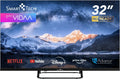 Smart Tech, 32HV02 V Smart TV, 32 cali, TV, potrójny tuner DVB- T2, S2, Bluetooth, 2026, LED TV DVB-T2