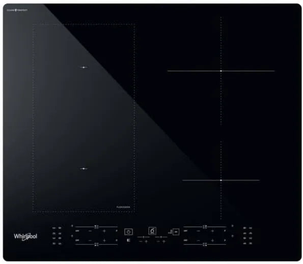 Whirlpool B4060 płyta ceramiczna, 60 cm, 4 palniki, 54 mm, WL CPNE, Kuchenka wolnostojąca