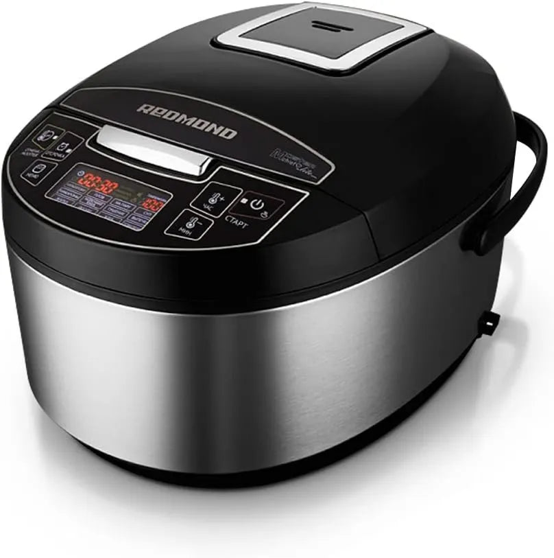 REDMOND, RMC- RMC- M4512 Wielokuchenka, elektryczna wielokuchenka, 5 l, 40 programów, dotyk, para, wyświetlacz LCD, REDEMON RMC-RMC-M4512