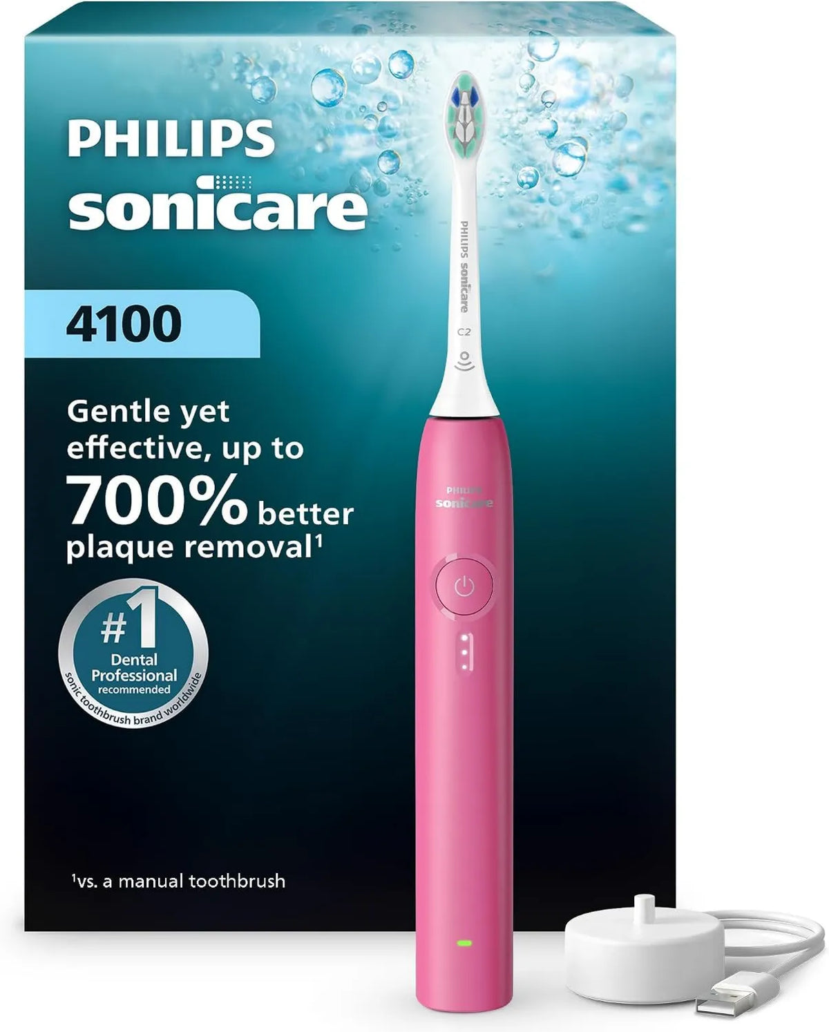 Philips Sonicare, Czujnik Philips, szczotka, szczoteczka do zębów, zegar, 3 poziomów, płyta IPS