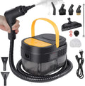 Purova myjka parowa, Czyszczenie parowe, 2500 W, 15 s czyszczenie, duży zbiornik, 2 strefy temperatur, korzystanie z podłogi, kuchnia, samochód, okna i sofa, 10 Akcesoria