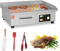 RUYICZB grill elektryczny, płyta grzewcza, 55 × 35 Cm, 1600 W, 50 do 300°C, 110 V, grill, termostat, profesjonalny, stal nierdzewna