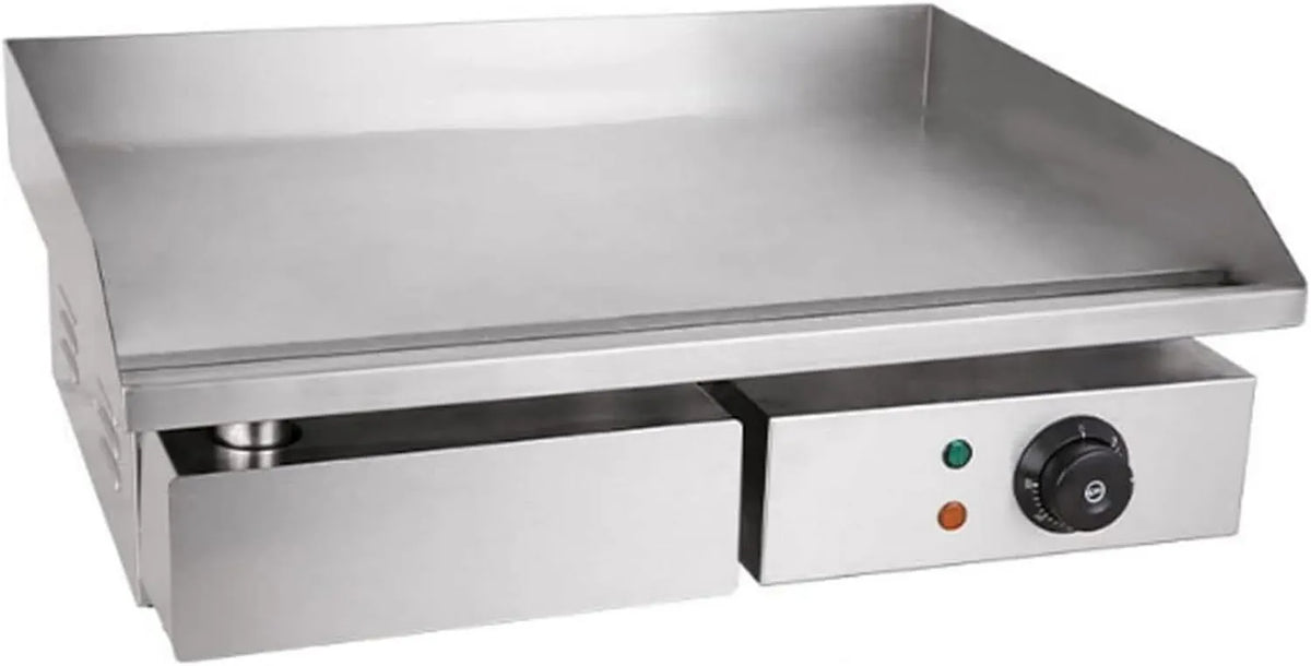 CGLYYDS, płyta grzewcza, 55 Cm, 220 V, profesjonalny, stal nierdzewna, Grill, Powierzchnia do gotowania 8 Mm grubość 220 V