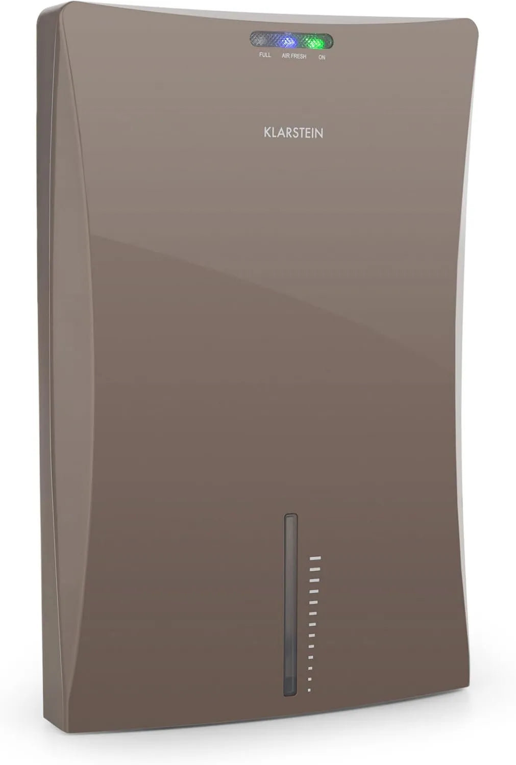 KLARSTEIN osuszacz powietrza, Denawilżejnik, 2 l, 70 W, duży zbiornik, tłumik, szary, działa LED, 2 l zbiornik wodny