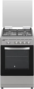 SKG4500X piekarnik elektryczny, funkcja grilla, Svan Kuchenka butanowa z piekarnikiem 55 litrów Inox, 4 strefy gotowania, piekarnik z grillem