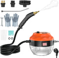 Normodic myjka parowa, Czyszczenie parowe, 1 l, 2500 W, przenośne, duży zbiornik, zużycie podłogi, kuchnia, samochód, okna i sofa