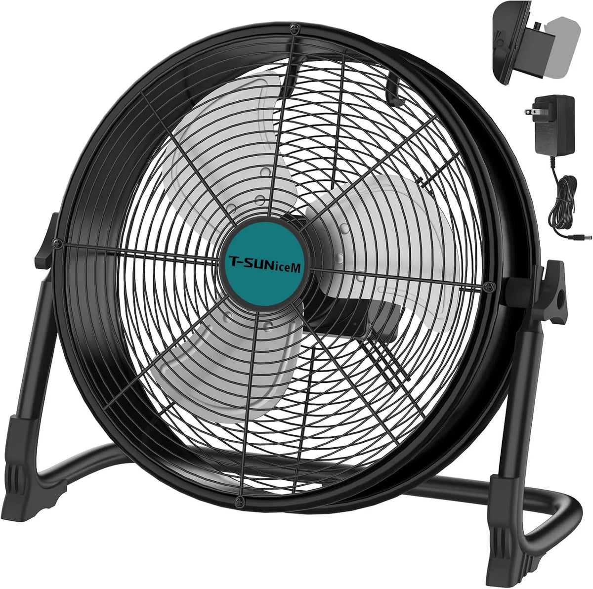 T-SUNiceM, Wentylator Makita, 40, 6 cm, 18 V, przenośny, przemysłowy, USB