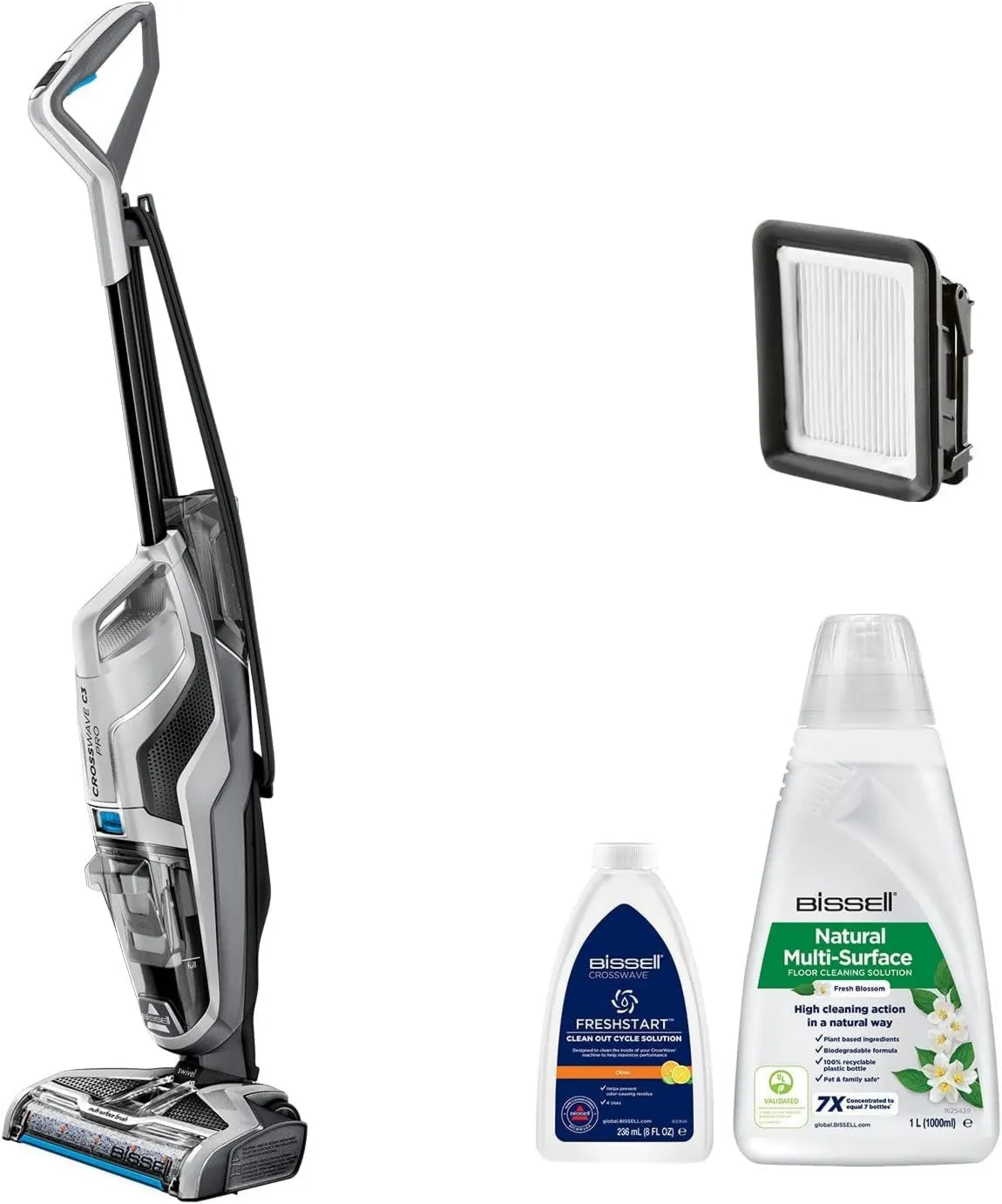 Bissell, Odkurzacz, 3in1 3555N, CrossWave C3 Pro 3en1