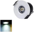 JCAKES, Elektryczna piwnica na wino 35- 40mmWhite 4000K, wpuszczona, czarna, Zestaw 3 lampy wiszące 1 W MI- NI LED Spot Downlight Built- w suficie 35-40mmBlanc
