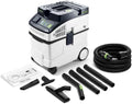 Festool, Odkurzacz CT 25, 25 l, 2200 W, klasa energetyczna E, natężenie przepływu 3700 l / min, gniazdo narzędziowe 2200 W, kabel 5 m
