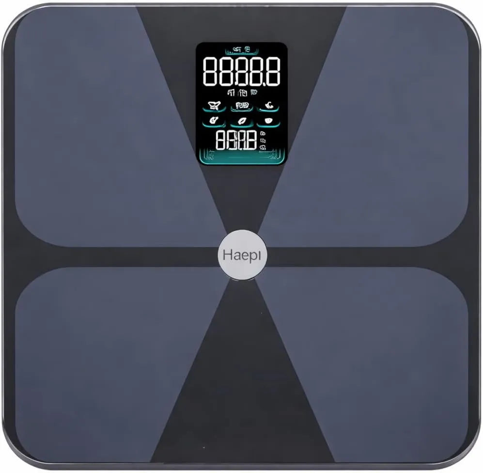 Haepi, Połączony impedancemetr, 15 Analiza danych, 15 Gwarancja lat, 180 kg, Bluetooth Connected Personal-Petit, BMI