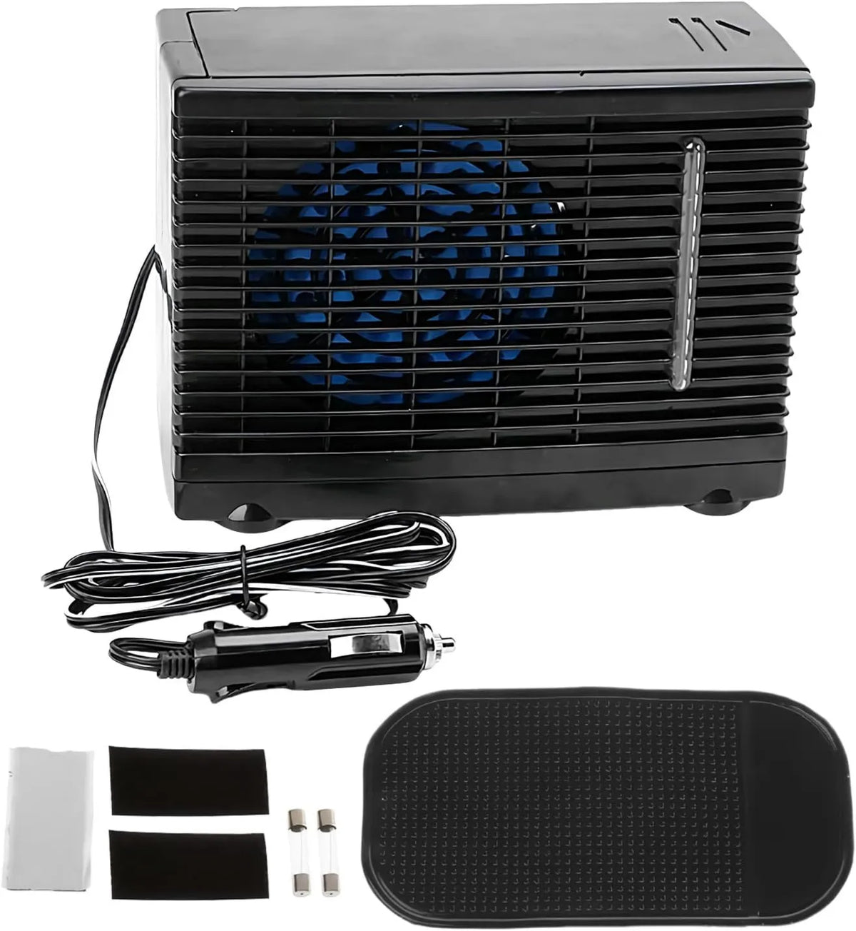 Générique klimatyzator przenośny, Wentylator, 12 V, odkryty, duży zbiornik, Odświeżający wentylator mobilny do samochodów - Urządzenie odświeżające